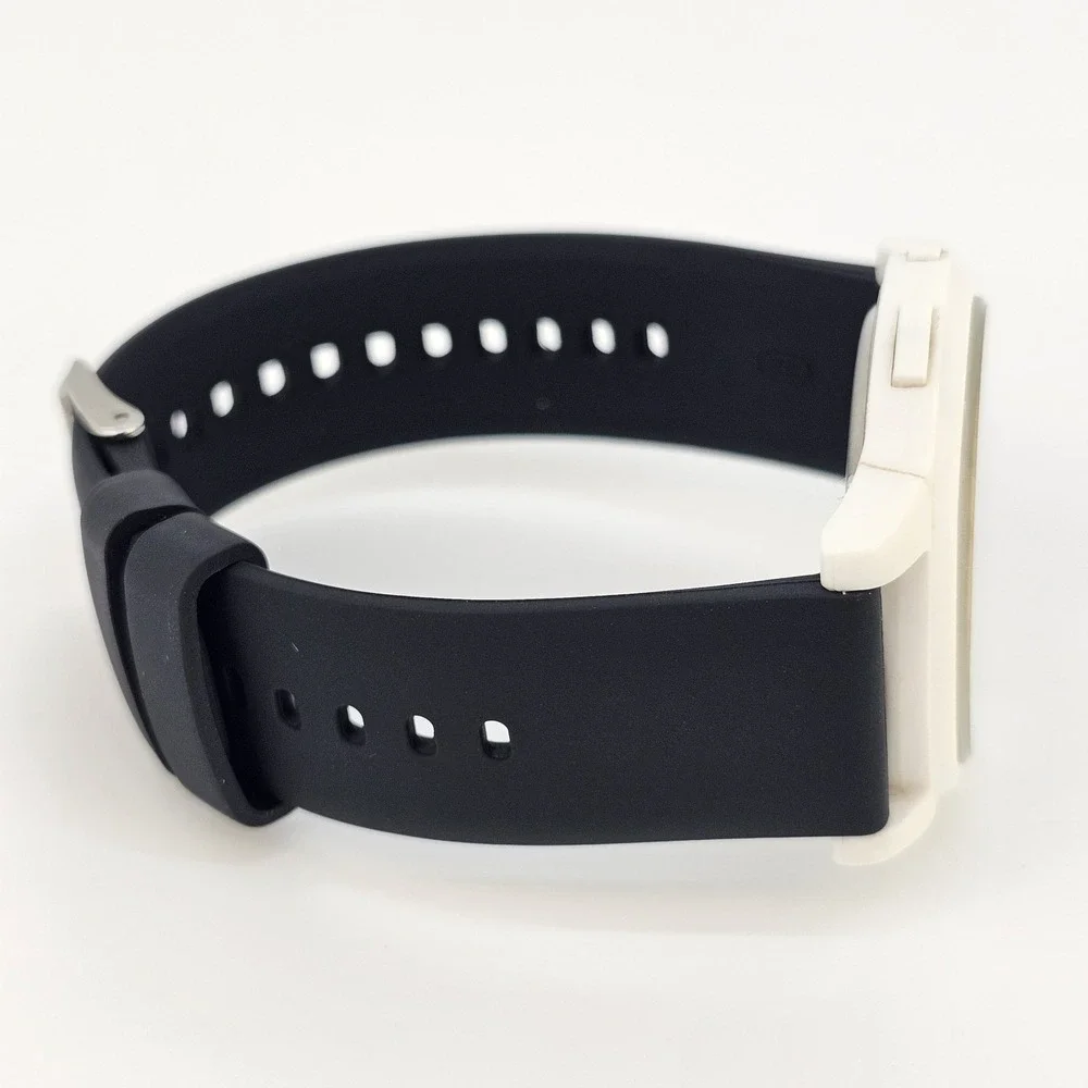 Beeasy Men's Ultra Slim Digital Watch 44MM‎ New Black Plastic Bands New Battery